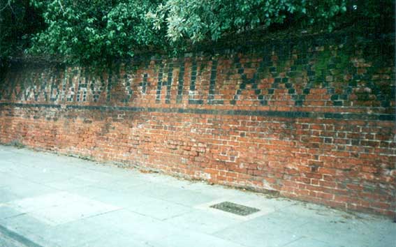 Ipswich Historic Lettering: Bishops Hill 7