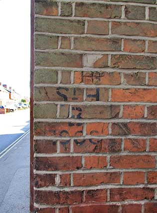 Ipswich Historic Lettering: Blue Posts 2