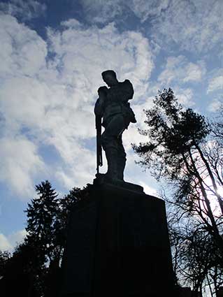 Ipswich Historic Lettering: Chistchurch Park Boer War memorial