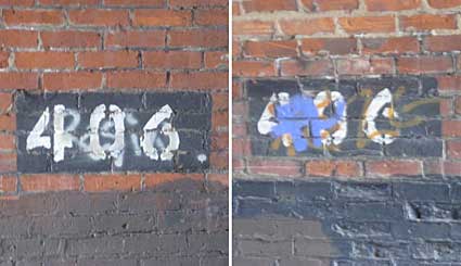 Ipswich Historic Lettering: Bramford Lane Bridge 2