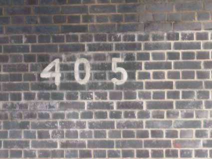 Ipswich Historic Lettering: Bramford Road Bridge 2