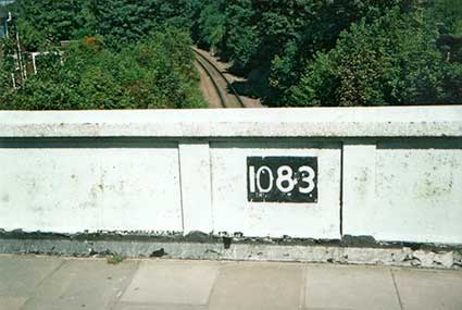 Ipswich Historic Lettering: Colchester Rd bridge