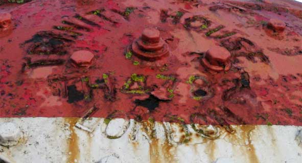 Ipswich Historic Lettering: Buoy 2