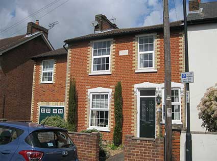 Ipswich Historic Lettering: Burlington Road 30