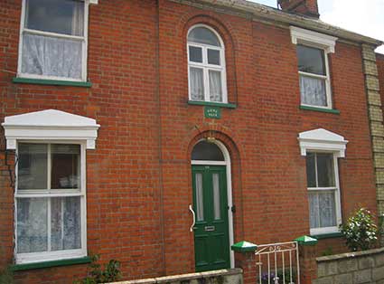 Ipswich Historic Lettering: Burlington Road 32