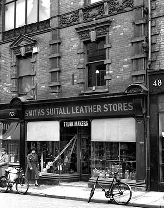 Ipswich Historic Lettering: Butter Market 1950s