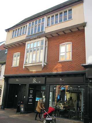 Ipswich Historic Lettering: Butter Market rebuild 1994a