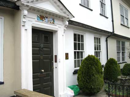 Ipswich Historic Lettering: Captain's Houses 3