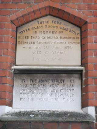 Ipswich Historic Lettering: Christ Church 1