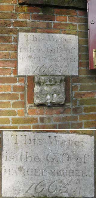 Ipswich Historic Lettering: Sorrell fountain 2