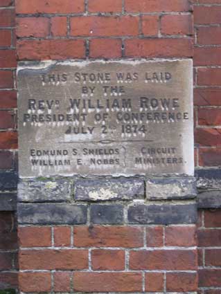 Ipswich Historic Lettering: Clarkson St church 4