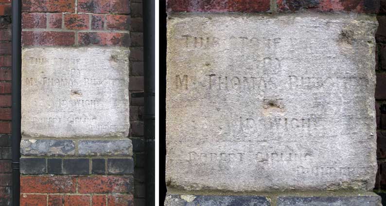 Ipswich Historic Lettering: Clarkson St church 6