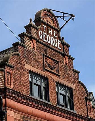 Ipswich Historic Lettering: Cley next the Sea: George CTC 2a