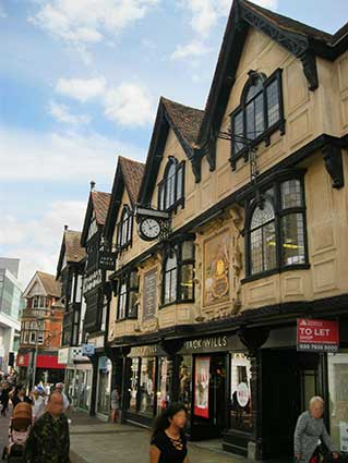 Ipswich Historic Lettering: Croydons clock 1