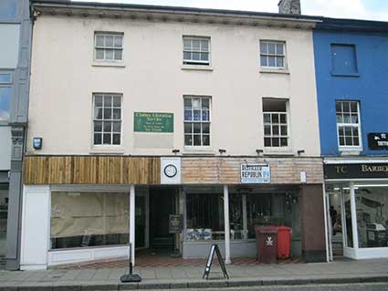 Ipswich Historic Lettering: Tacket St clock 1