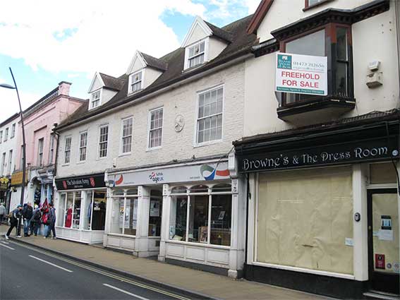 Ipswich Historic Lettering: Coach & Horses 2016