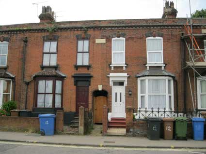 Ipswich Historic Lettering: Congress Terrace 1