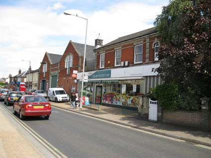 Ipswich Historic Lettering: Cauldwell Hall Rd Co-op 1