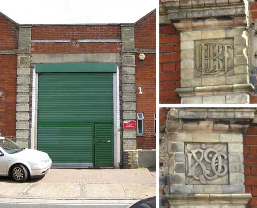 Ipswich Historic Lettering: Cauldwell Hall Rd Co-op 2