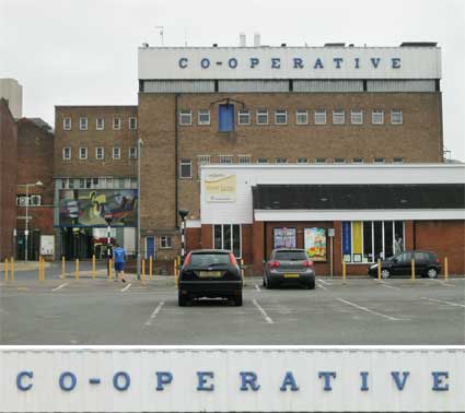 Ipswich Historic Lettering: Co-op Cox Lane