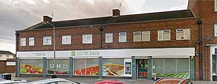 Ipswich Historic Lettering: Ulster Avenue Co-op 3