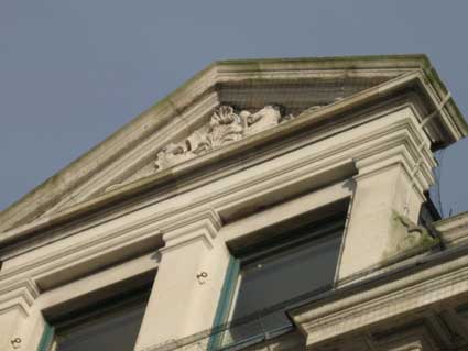 Ipswich Historic Lettering: Corn Exchange crest 1