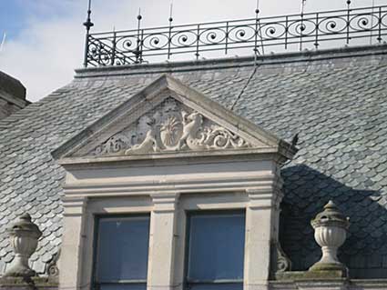 Ipswich Historic Lettering: Corn Exchange crest