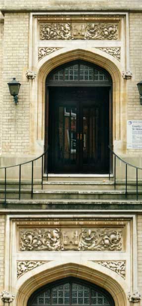 Ipswich Historic Lettering: County Hall 4