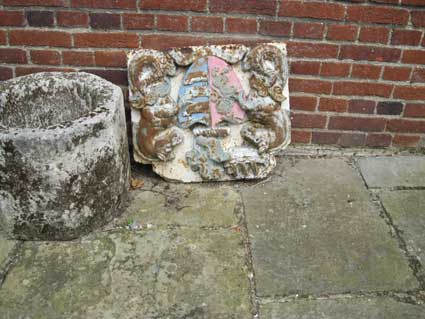 Ipswich Historic Lettering: Christchurch crest 3