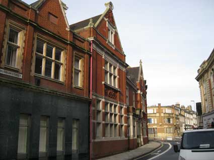 Ipswich Historic Lettering: Museum Street crest 2