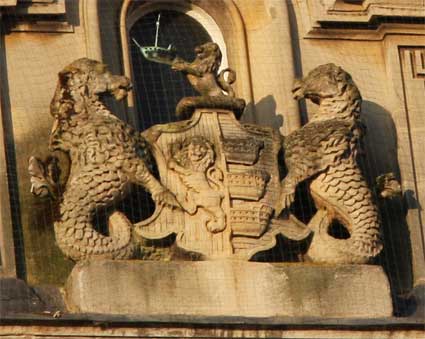 Ipswich Historic Lettering: Town Hall crest