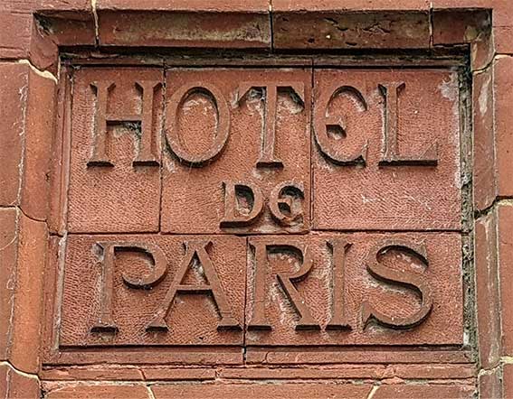 Ipswich Historic Lettering: Cromer Hotel de Paris