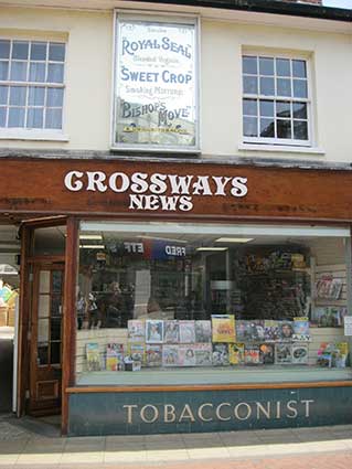 Ipswich Historic Lettering: Tobacconist