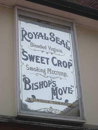 Ipswich Historic Lettering: Tobacconist