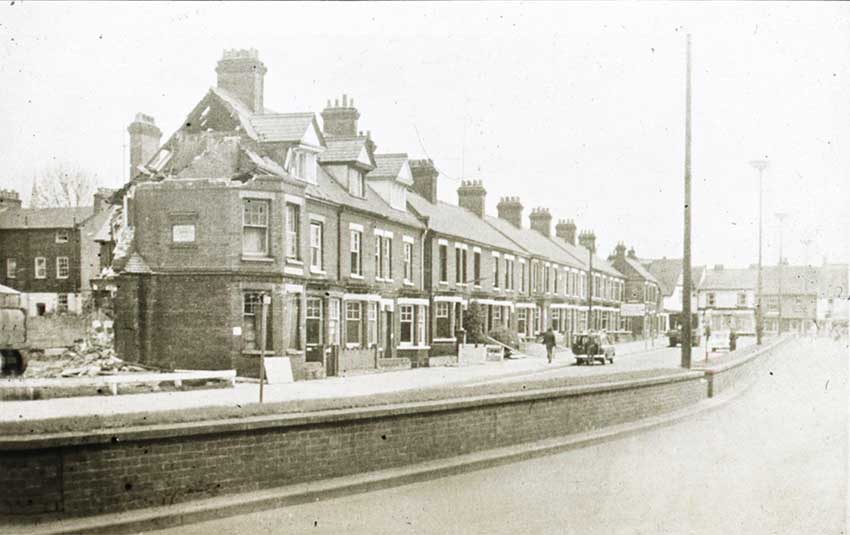 Ipswich Historic Lettering: Cromwell St 1960s