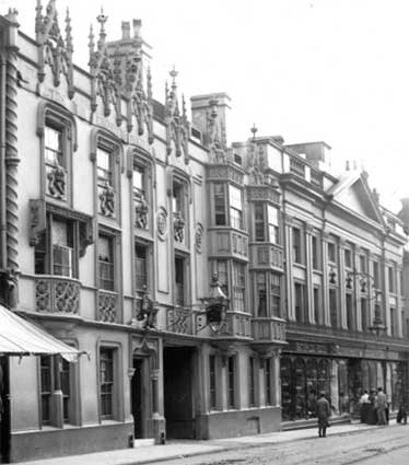 Ipswich Historic Lettering: Crown & Anchor 1890s