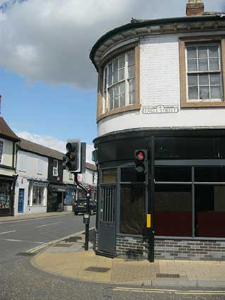 Ipswich Historic Lettering: Eagle St sign 2a