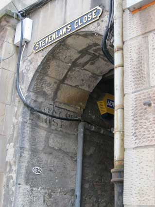 Ipswich Historic Lettering: Edinburgh 14