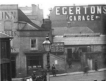 Ipswich Historical Lettering: Halberd Inn 1930s