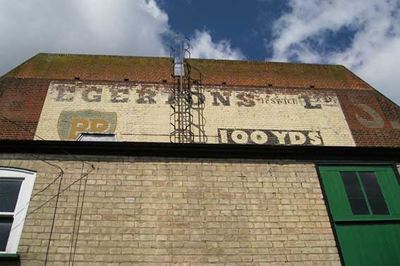 Ipswich Historic Lettering: Egertons