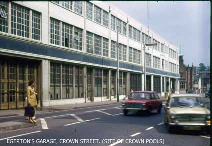 Ipswich Historic Lettering: Egertons, pre-demolition 1