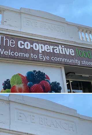 Ipswich Historic Lettering: Eye Co-op