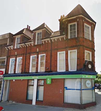 Ipswich Historic Lettering: Felixstowe lion moulding 1