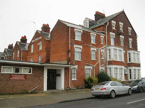 Ipswich Historic Lettering: Felixstowe Sea Road 4