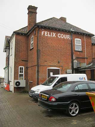 Ipswich Historic Lettering: Felixstowe Sea Road 6