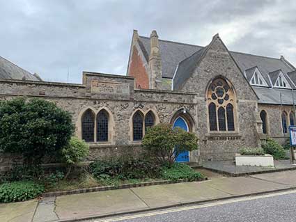 Ipswich Historic Lettering: Felixstowe vestry 1