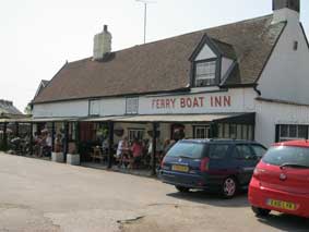 Ipswich Historic Lettering: Old Felixstowe Ferry Boat 3