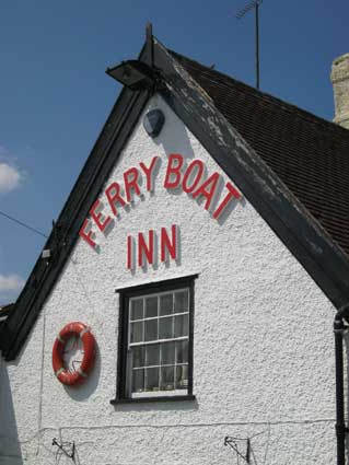 Ipswich Historic Lettering: Old Felixstowe Ferry Boat 7