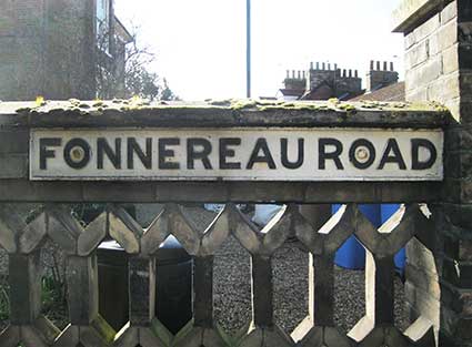 Ipswich Historic Lettering: Fonnereau Road 2