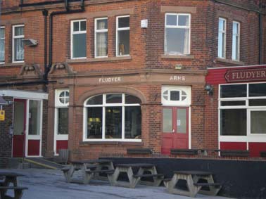 Ipswich Historic Lettering: Felixstowe Fludyers Arms